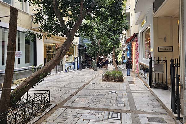 Kolonaki Viertel Athen