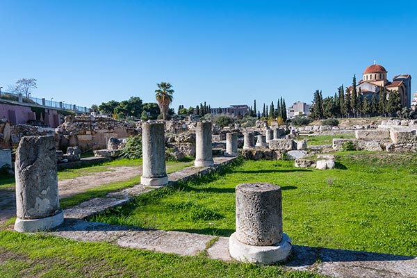 Archäologische Stätten Athen