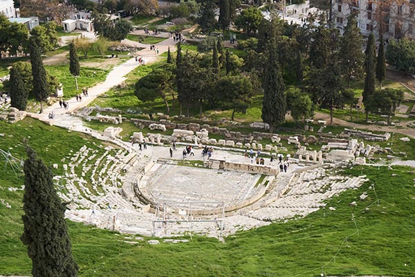 akropolis gebäude